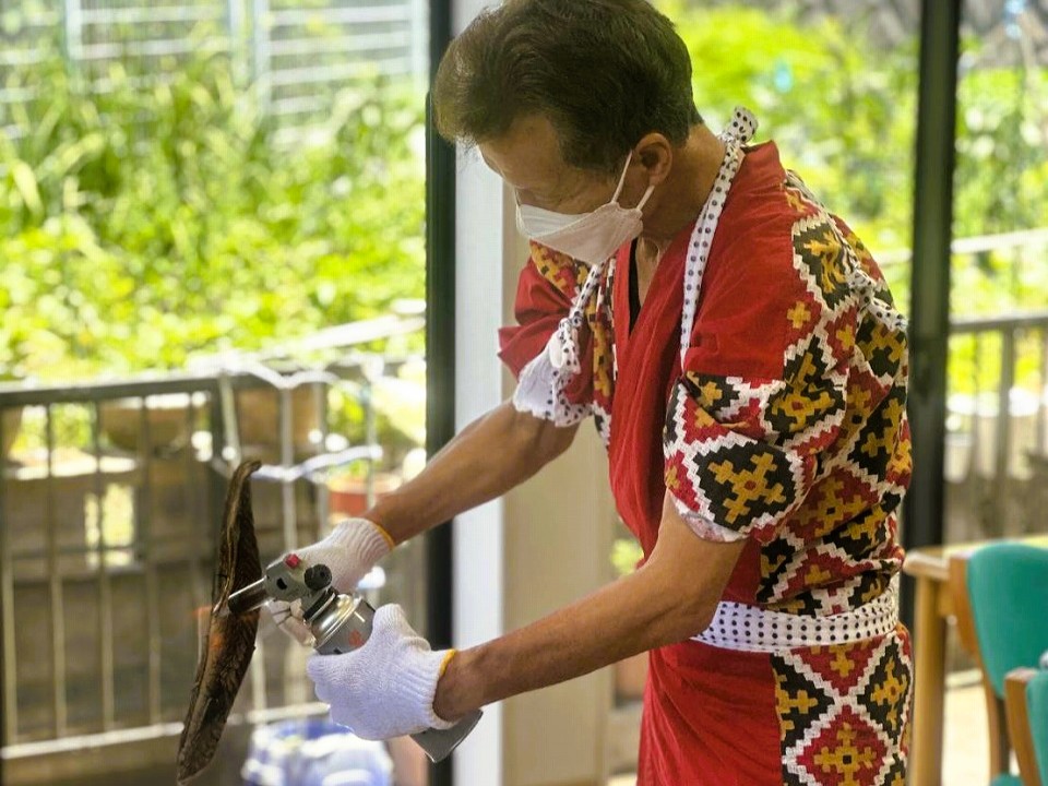 さがみこデイサービスセンター　「炙りカツオ」イベント開催！