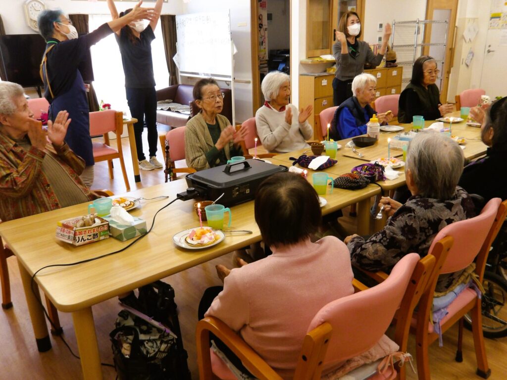 小多機にしてらお「誕生日会」を開催しました！